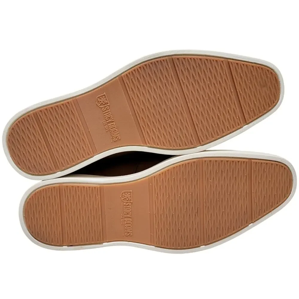 Stacy Adams Men Horsebit Slip On Loafer Samuel Size US 8M Tan Brown Leather